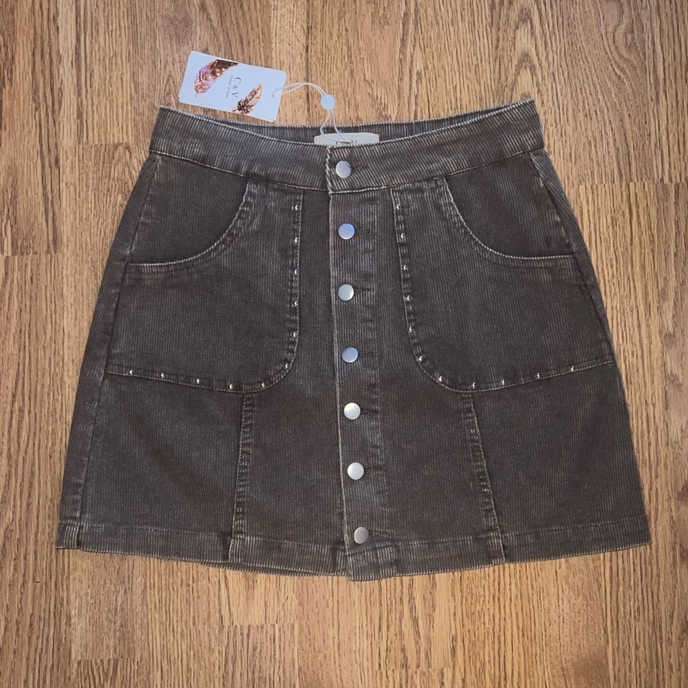 Studded Skirt
